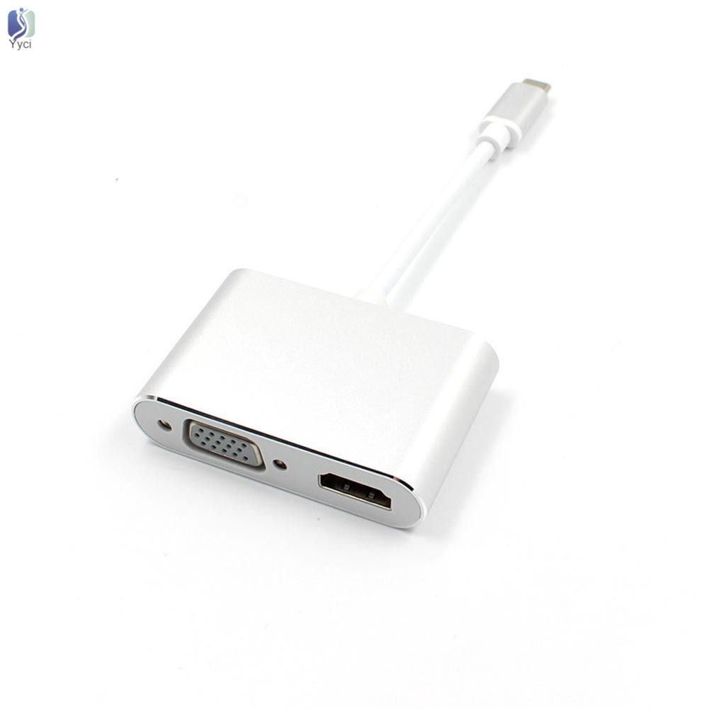 Đầu Chuyển Đổi Usb Type C Sang Hdmi Vga Cho Hdtv Macbook Vn