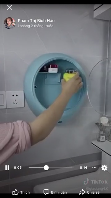Kệ mỹ phẩm tròn