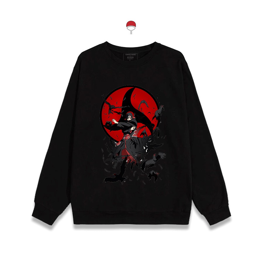 🔥Áo Naruto🔥BST mẫu áo Sweater in hình Anime Naruto Itachi - One Piece - TOkyo Revenger - Neon Genesis siêu chất