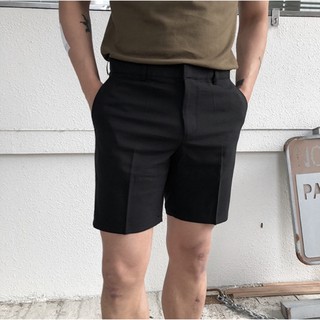 SHORTS BASIC đen, xám - quần tây ngắn nam "CHUỘT TRẮNG" có big size