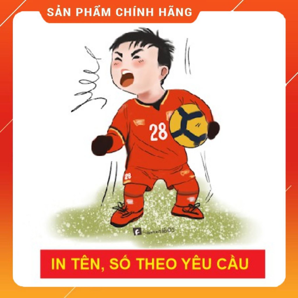 tập thể dục Áo bóng đá trẻ em đội tuyển Việt Nam nhiều mẫu đẹp