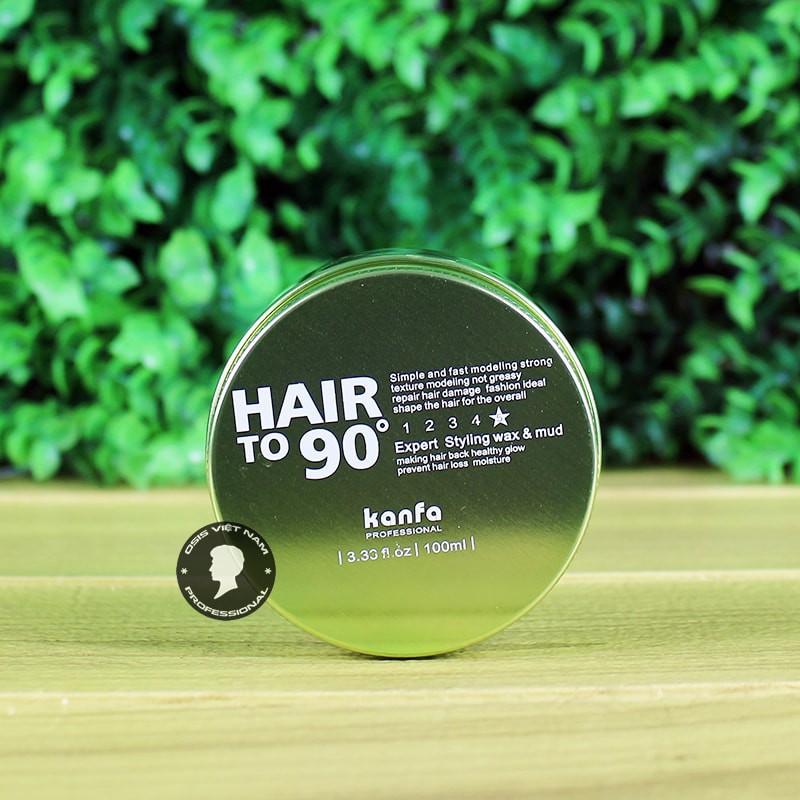 [Chính hãng] - Sáp vuốt tóc Kanfa Hair to 90 100ml Xanh lá