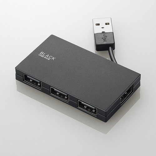 BỘ CHIA USB ELECOM U2H-YK4BBK ( CHIA 4 CỔNG USB ) - Chính Hãng Phân Phối
