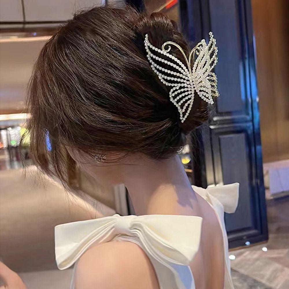 EUCA Kẹp Càng Cua Kim Loại Hình Bướm