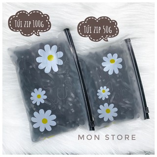 [MUA 1 TẶNG 1] Thun cột tóc / Chun cột tóc đa năng 50g - 100g (loại tốt, size to)