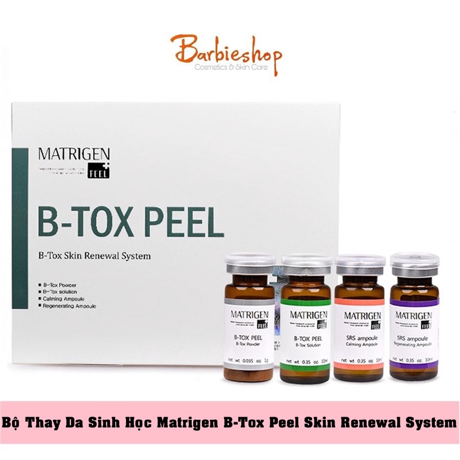 Bộ Thay Da Sinh Học Matrigen B-Tox Peel Của Hàn Quốc