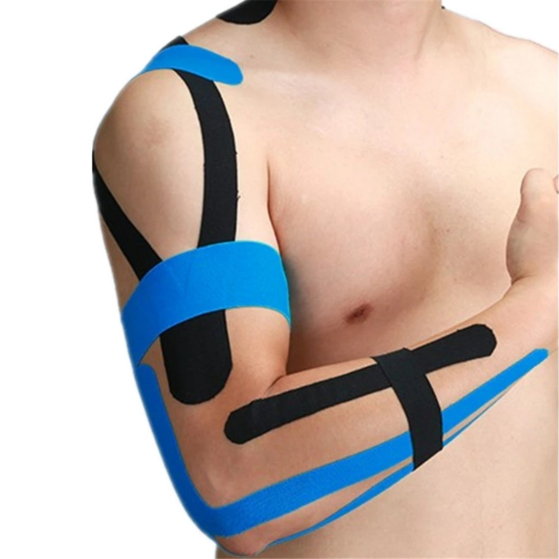 KINESIOLOGY TAPE (Hàng Mới Về) Băng Dán Bảo Vệ Cơ Bắp Khi Chơi Thể Thao