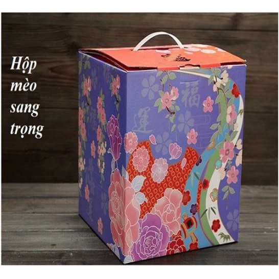 Mèo Thần Tài Vẫy Tay Nhật Bản Đại 29cm + Tặng Kèm Pin & Hộp Quà Sang Trọng