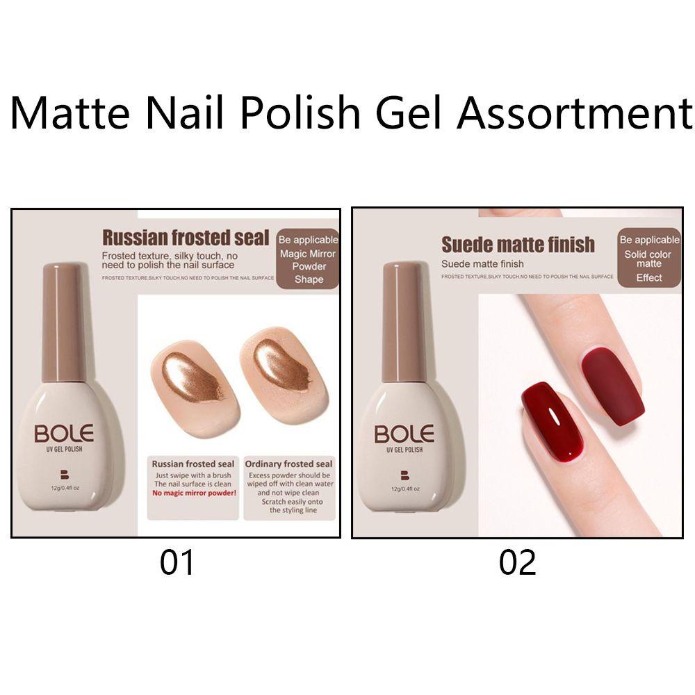 Sơn Móng Tay Gel 12ml Phong Cách Nga Không Dính