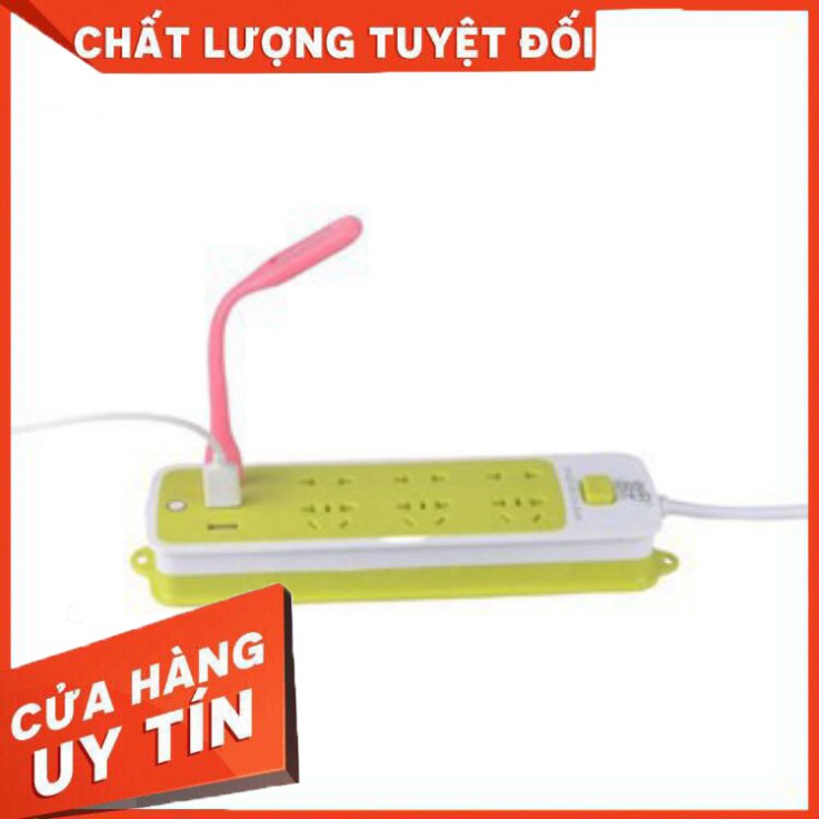 Ổ Cắm Điện Đa Năng Chống Giật 6 Lỗ, 3 Cổng USB, Đa Năng Tiện Dụng