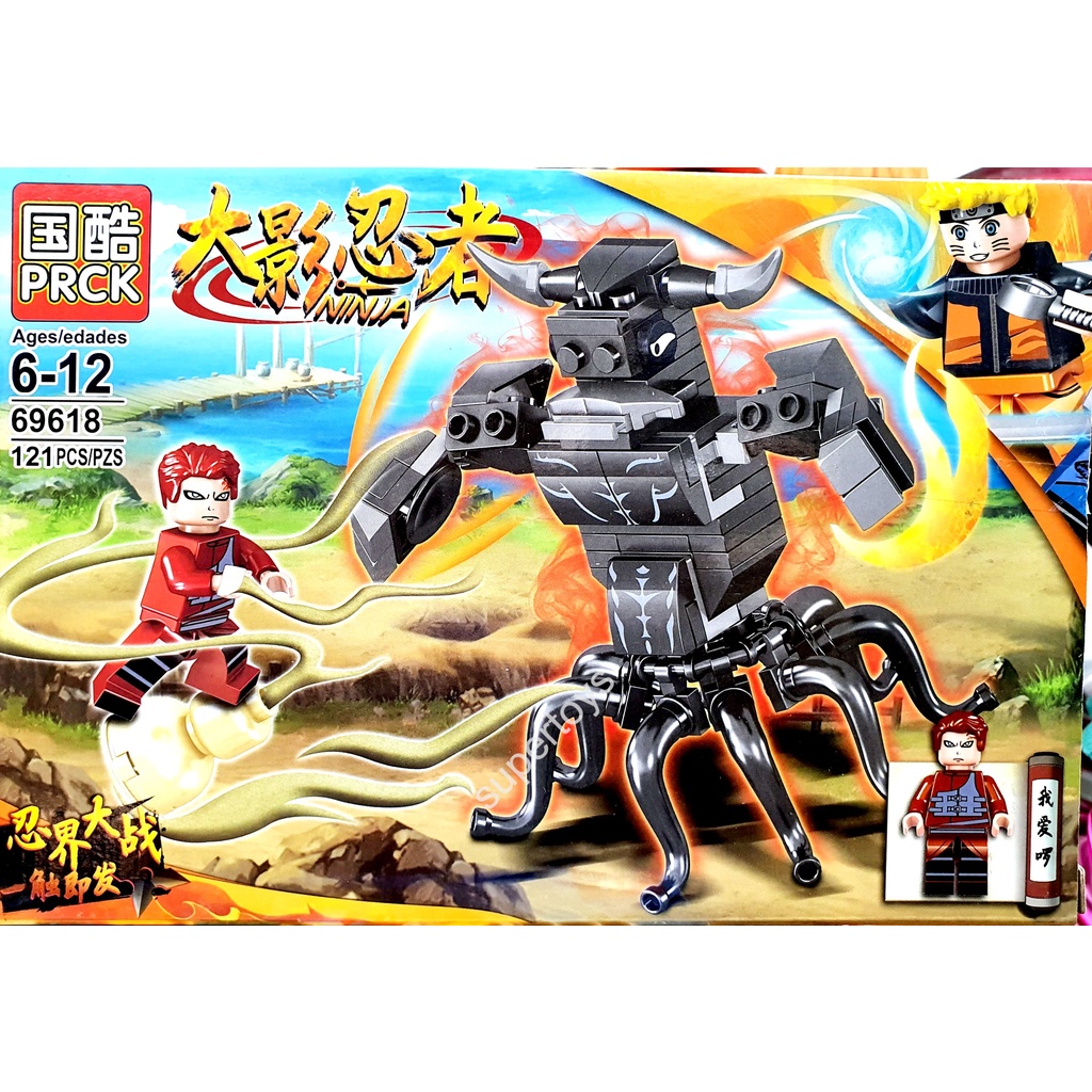 lego naruto và các vỹ thú triệu hồi