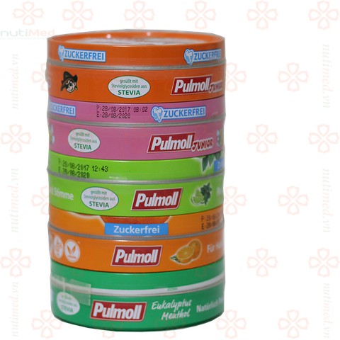 Kẹo PULMOLL - Kẹo Ngậm Giảm Ho Không Đường - Hộp 50g