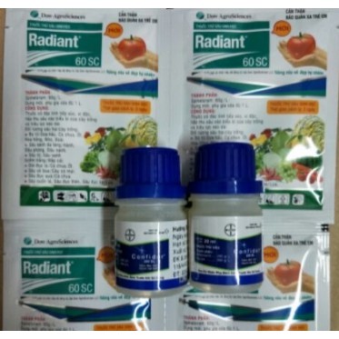 Combo trị bọ trĩ 1 confido+ 1 radiant