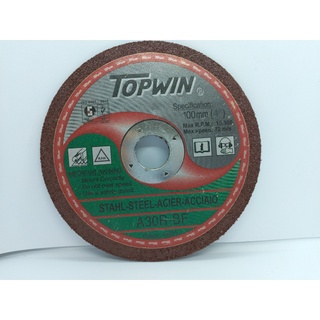 Đá cắt sắt topwin 100, 105, 125, 150, 180 - đá cắt inox - đá cắt kim loại - hàng chính hãng