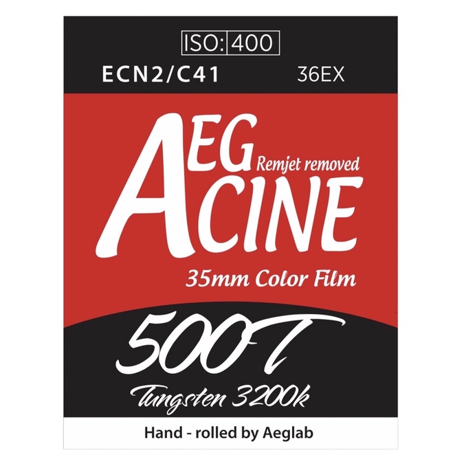 AegCine 500T - Film vision đã được tẩy than
