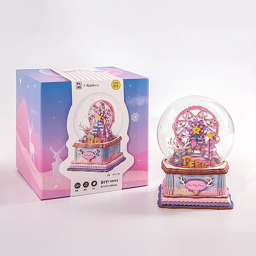 [BẢN XUẤT KHẨU TIẾNG ANH] Mô hình Hộp nhạc For my dear AM49 Music Box