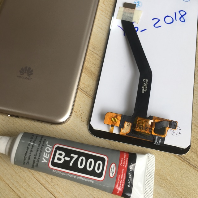 COMBO Bộ Vỏ Sườn + Màn Hình Huawei Y6 Pro 2018 Zin Hàng Cao Cấp ( Tặng kèm chai keo B-7000)