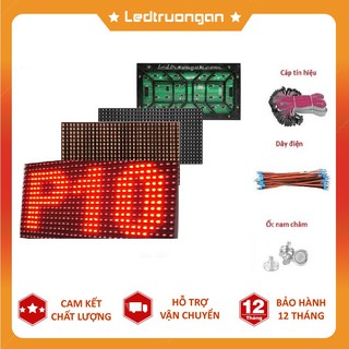 Module P10, Tấm led ma trận đủ loại P10 đỏ - P10 3 màu - P10 full màu loại tốt bảo hành 1 năm