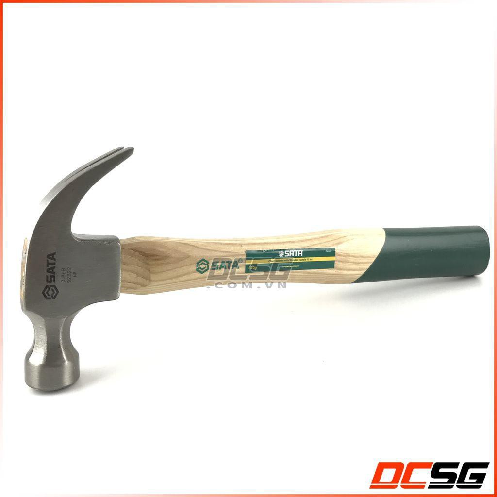 Búa nhổ đinh cán gỗ Sata 92322 (370g)
