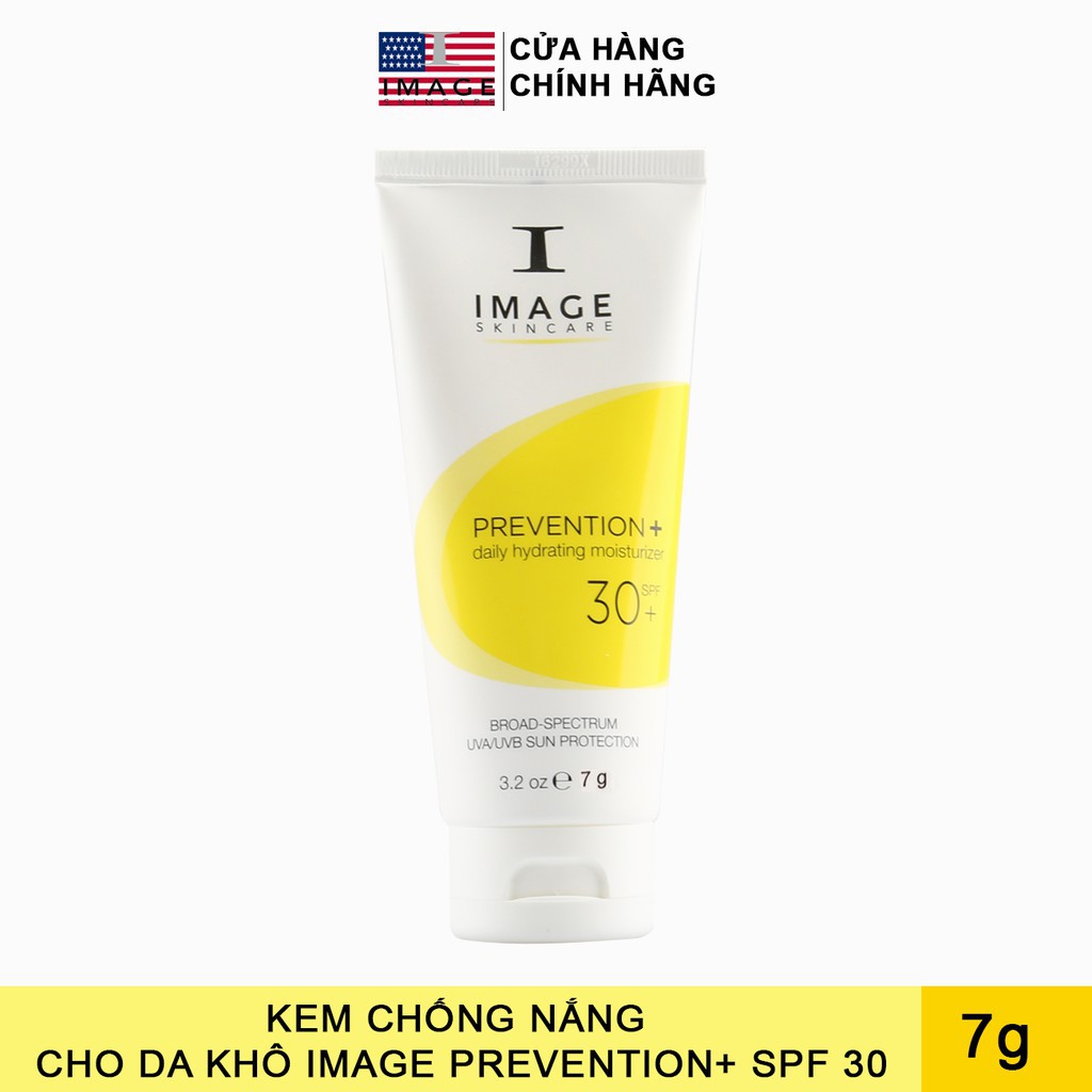Kem chống nắng cho da khô Image Skincare PREVENTION+ Daily Hydrating Moisturizer +SPF30 7g