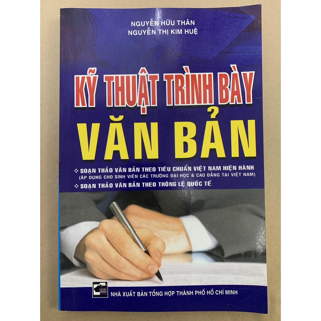Sách - Kỹ Thuật Trình Bày Văn Bản ( Nguyễn Hữu Thân )