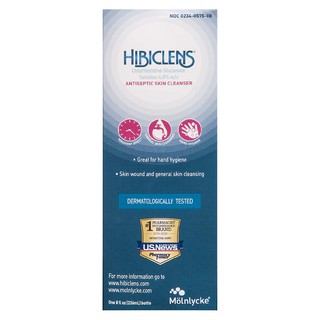 [DATE 4/2022] Xà bông rửa tay khử trùng Hibiclens Antiseptic Skin Cleanser Liquid Soap 236ML