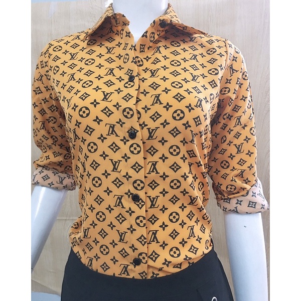 [Ảnh thật] 40-75KG ÁO SƠ MI NỮ LỤA 5D CAO CẤP CÓ BIGSIZE, SIZE ĐẠI KP FASHION