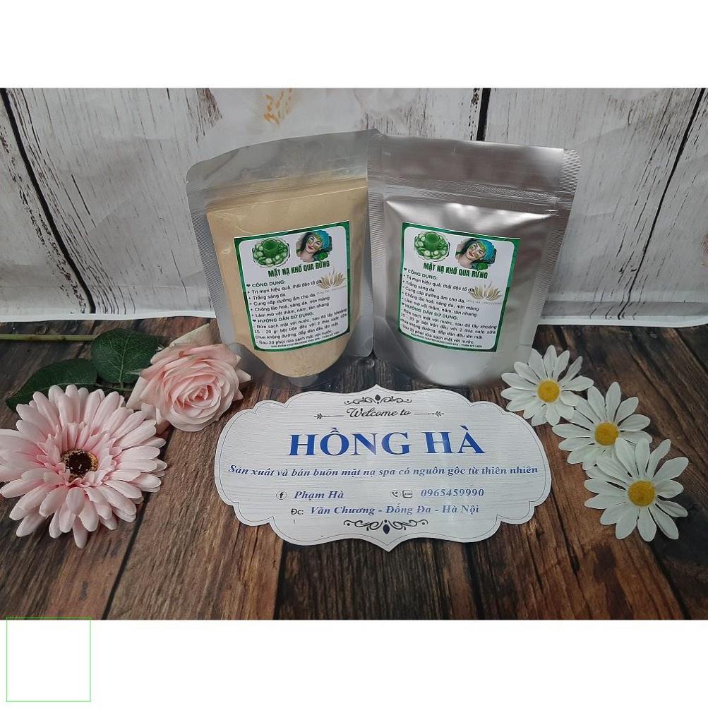 1kg bột mặt nạ khổ qua rừng Ngừa mụn handmade