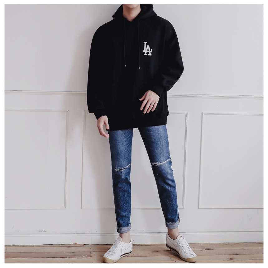 Áo Hoodie Nam Nữ Unisex phong cách Hàn Quốc cá tính, Chất nỉ dày mã HD04 -Tặng vòng tay Sweater