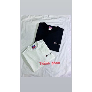 Áo Champ thêu chính hãng