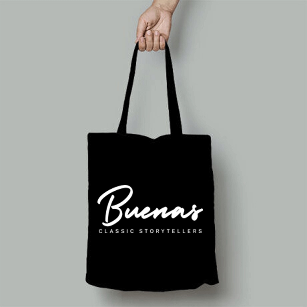 Túi tote vải canvas đeo chéo hàn quốc Buenas đi học giá rẻ