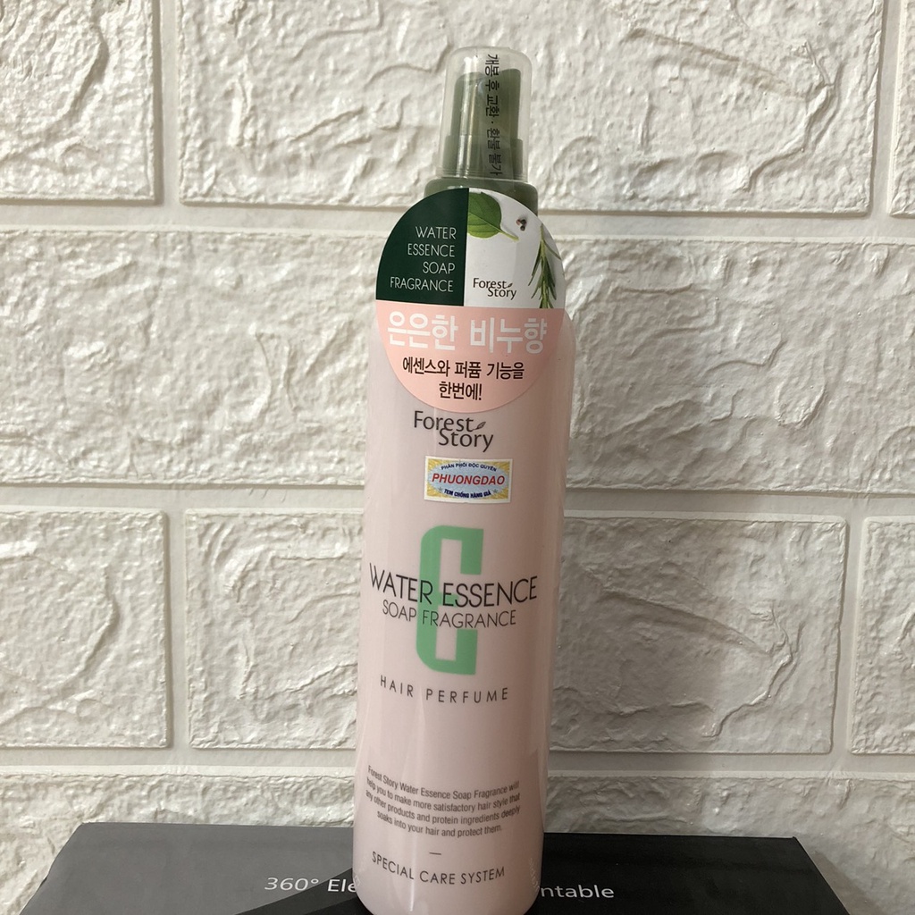 Xịt dưỡng tóc thảo dược hương nước hoa Welcos 252ml