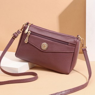 Túi xách nữ đeo chéo ulzzang dize 22 Túi đựng ĐTDĐ da mềm nhiều ngăn nhiều màu tiện dụng. Clutch cầm tay dự tiệc TT2213