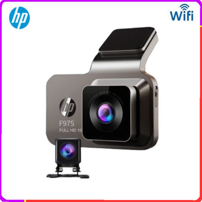 Sản Phẩm Camera hành trình ô tô thương hiệu cao cấp HP f975x Full HD 1920x1080p tích hợp camera lùi Wifi GPS - Hàng Nhập | BigBuy360 - bigbuy360.vn