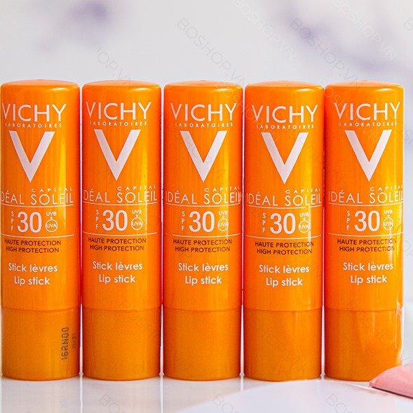 Son dưỡng môi chống nắng Vichy Ideal Soleil SPF 30+ 4.7ml Lip Stick Nội địa Pháp