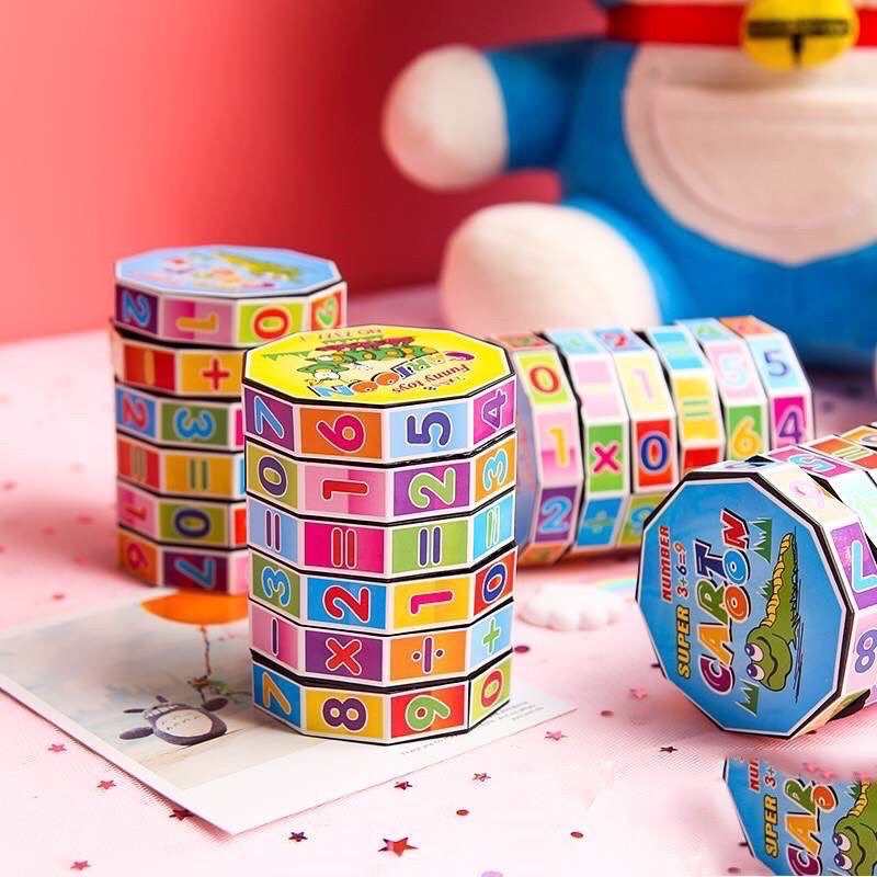 đồ chơi rubik toán học giúp bé phát triển tư duy
