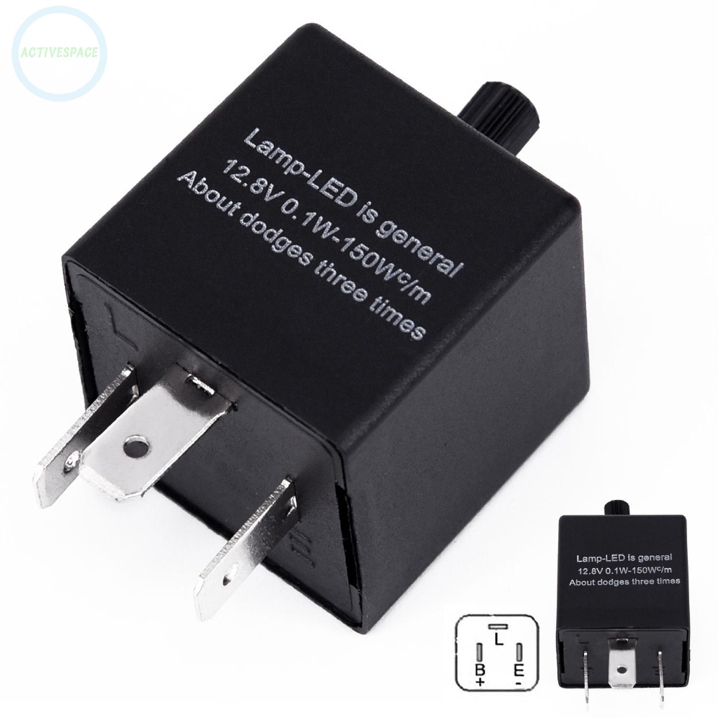 Rơ le cục chớp 0.1W-150W.c/m màu đen chống nước cho xe mô tô | BigBuy360 - bigbuy360.vn