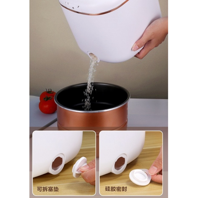 THÙNG GẠO THÔNG MINH ASWEI DUNG TÍCH 10LIT CÓ LỖ THOÁT NƯỚC SIÊU TIỆN DỤNG