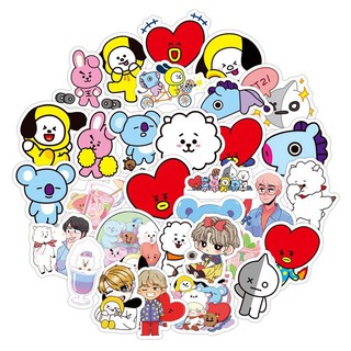 80 STICKER BT21 -  QUÀ TẶNG IDOL