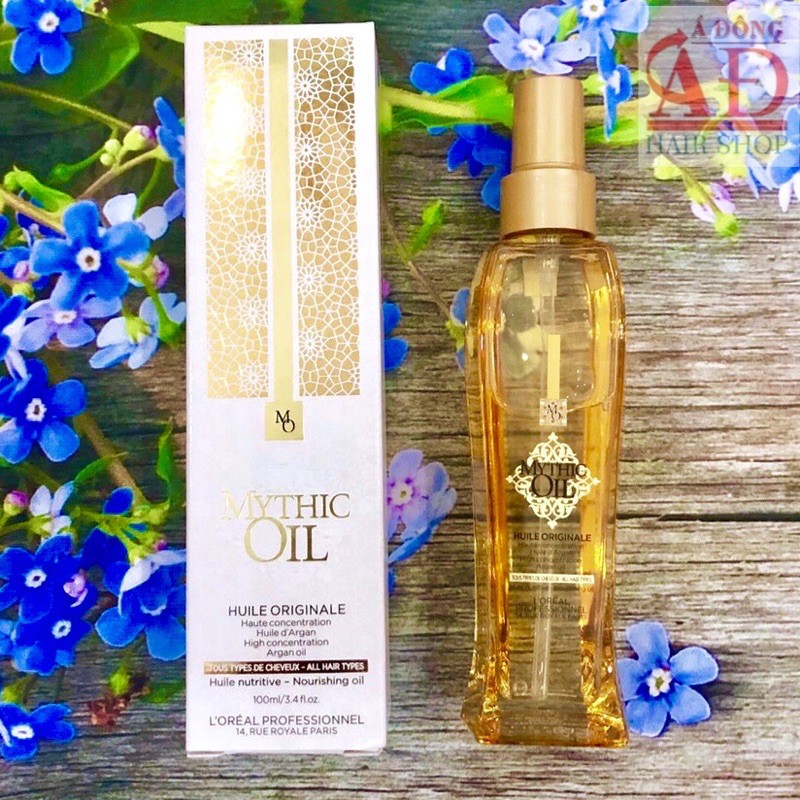 Serum tinh dầu dưỡng tóc L'oreal Mythic oil Nourishing oil for all hair types 100ml - chính hãng