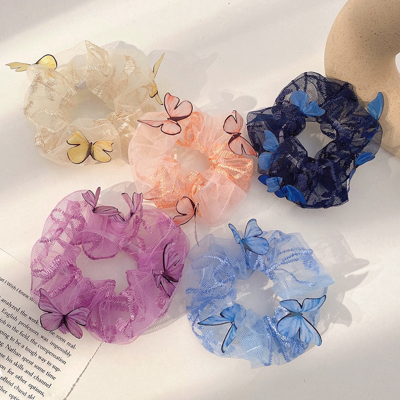 INS Dây Buộc Tóc Nơ Scrunchies Chun Buộc Phụ Kiện Tóc | WebRaoVat - webraovat.net.vn