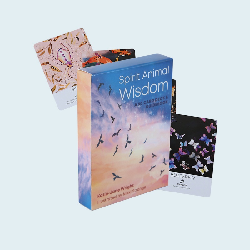 Spirit Animal Wisdom Taort  Bộ Thẻ Bài Trò Chơi Linh Thú Thú Vị