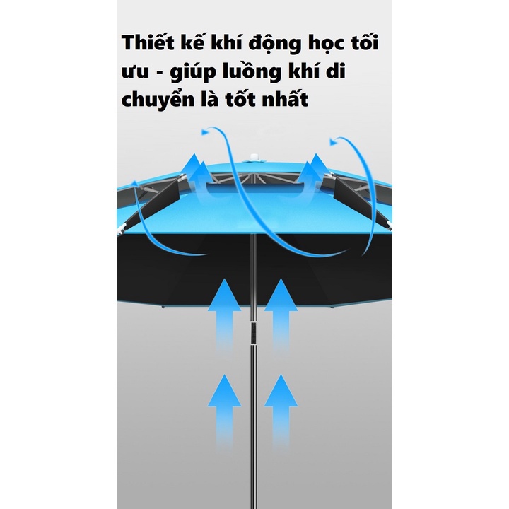 Ô Câu Cá Cao Cấp Chính Hãng Handing KKR1 Vải Dày Có Thể Bẻ Nghiêng 360 Độ Tùy Thích - Sanami Fishing