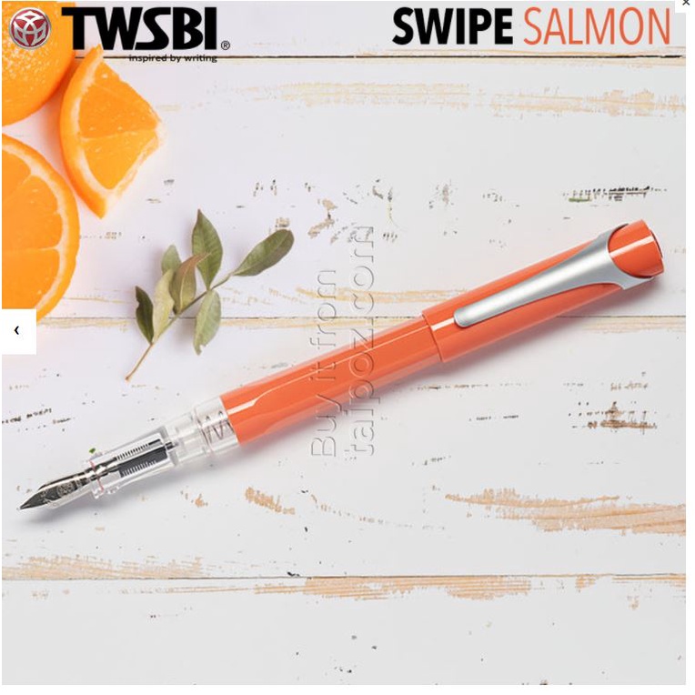 - BÚT MÁY TWSBI SWIPE, SALMON