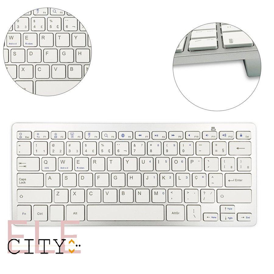 Set 2 Bàn Phím Không Dây 78 Phím Cho Máy Tính Bảng / Máy Tính Bảng / Pc