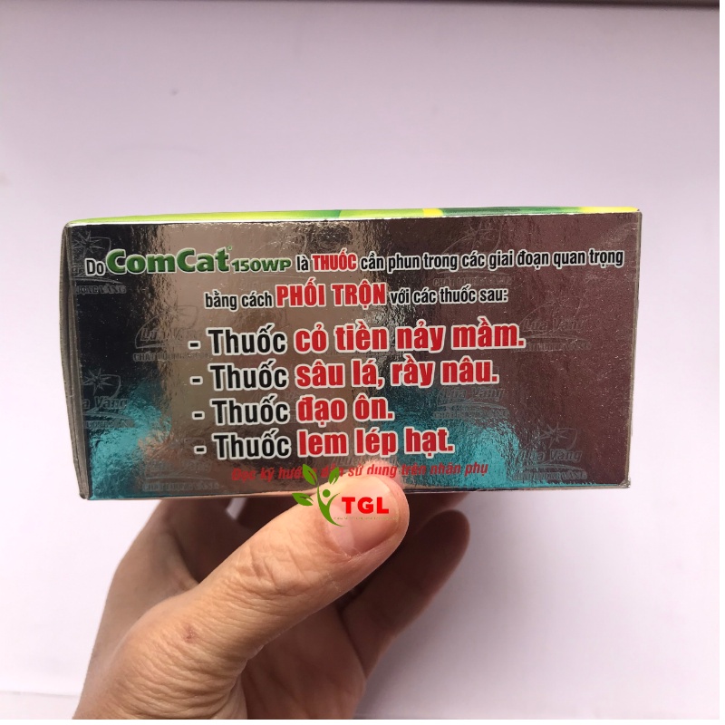 Phân bón lá sinh học Comcat 150WP, Thuốc Kích Thích Sinh Trưởng Cây Trồng - Gói 3,8gr