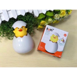 Đồ chơi nhà tắm trứng nhựa đồ chơi phun nước cho bé khi tắm