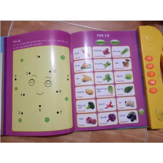 Sách học thông minh song ngữ cho bé
