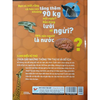 Sách - 5000 Điều kì thú về tất cả mọi thứ