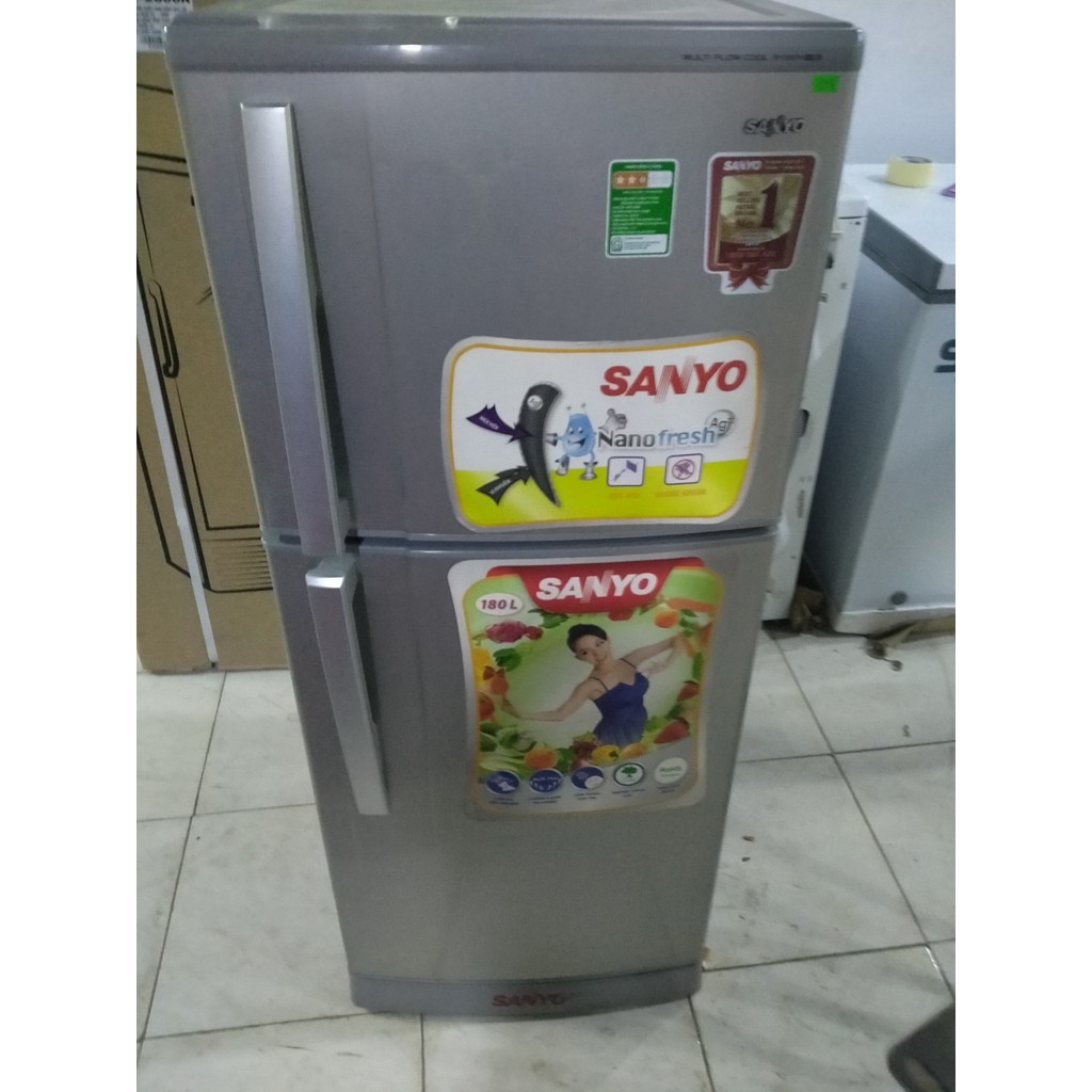 tủ lạnh sanyo 165 lít đẹp long lanh giá rẻ